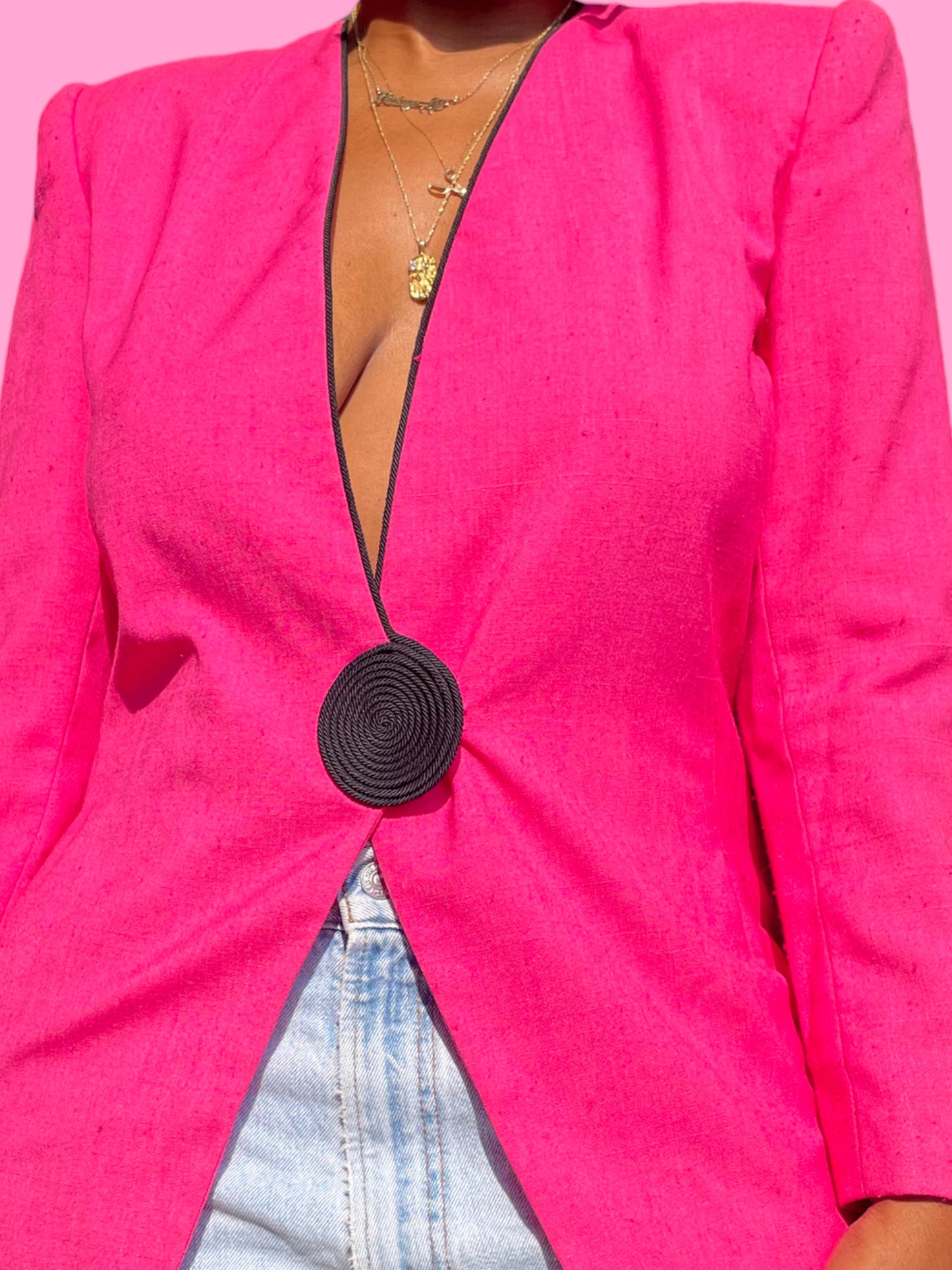 Pink Vintage Blazer