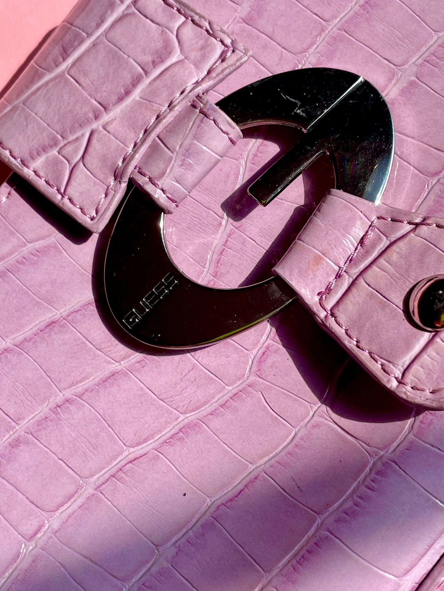 Guess Crocodile Shoulder Bag