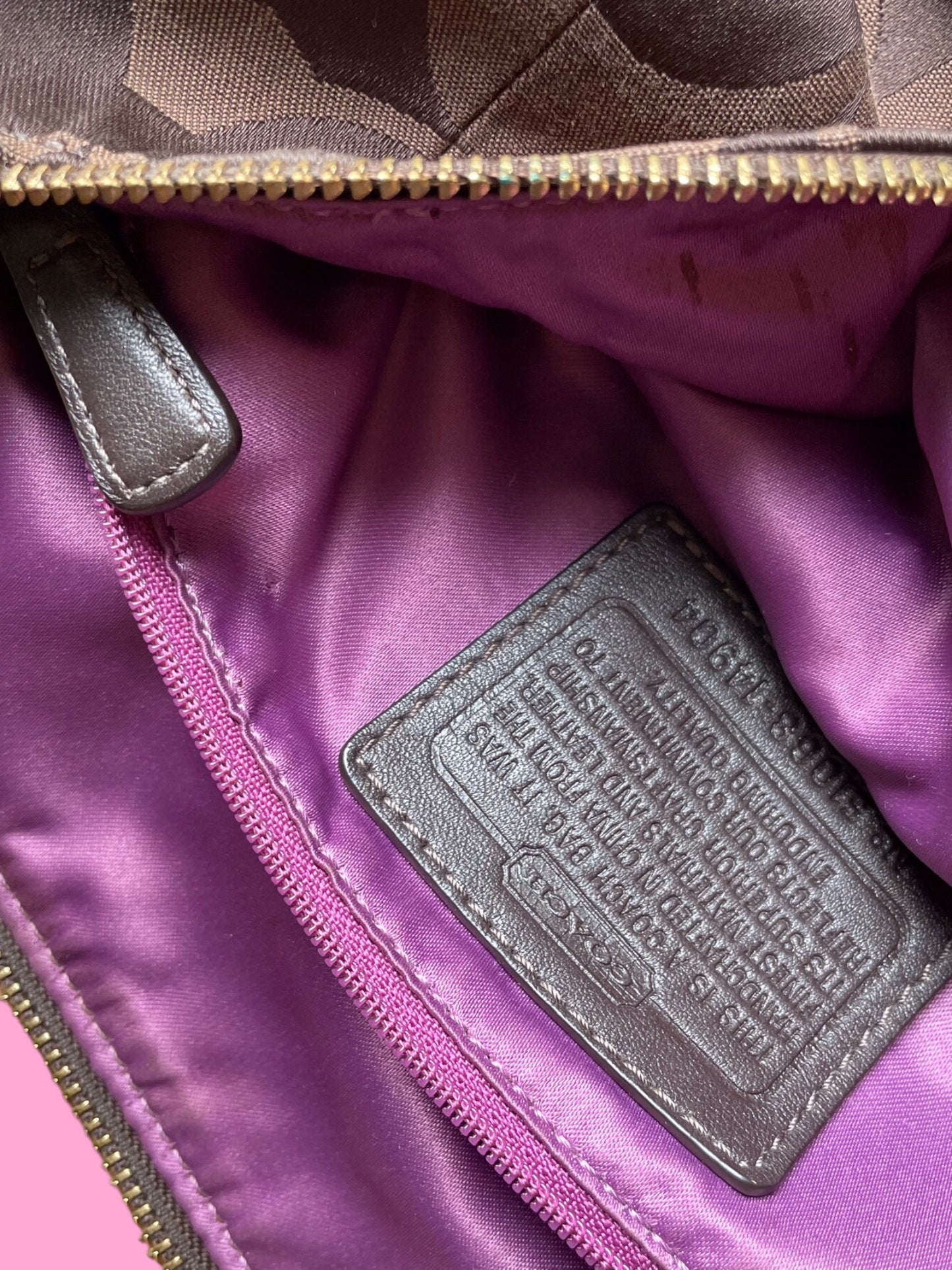 Y2K Coach Hobo Bag