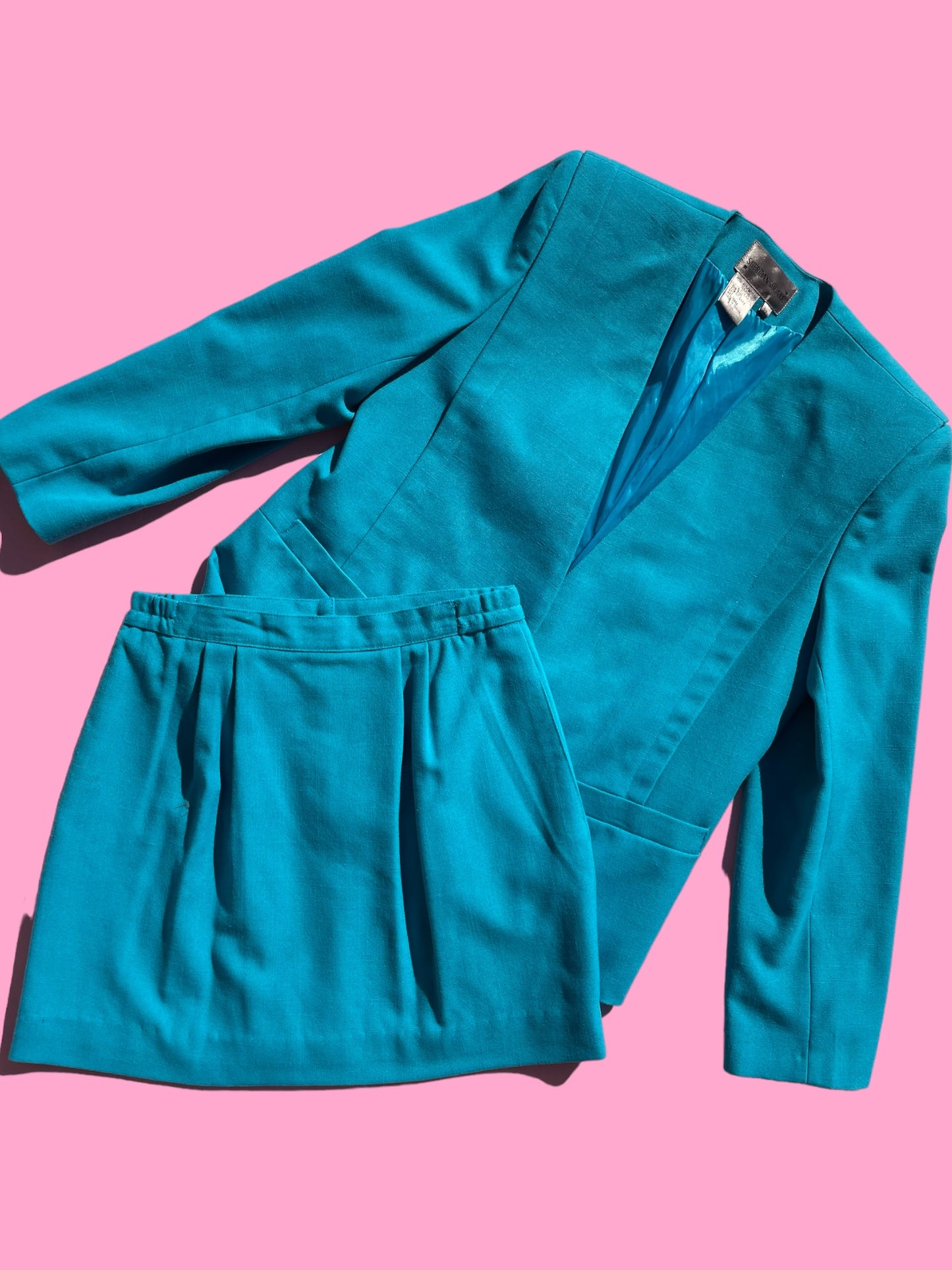 Blue Vintage Suit Set