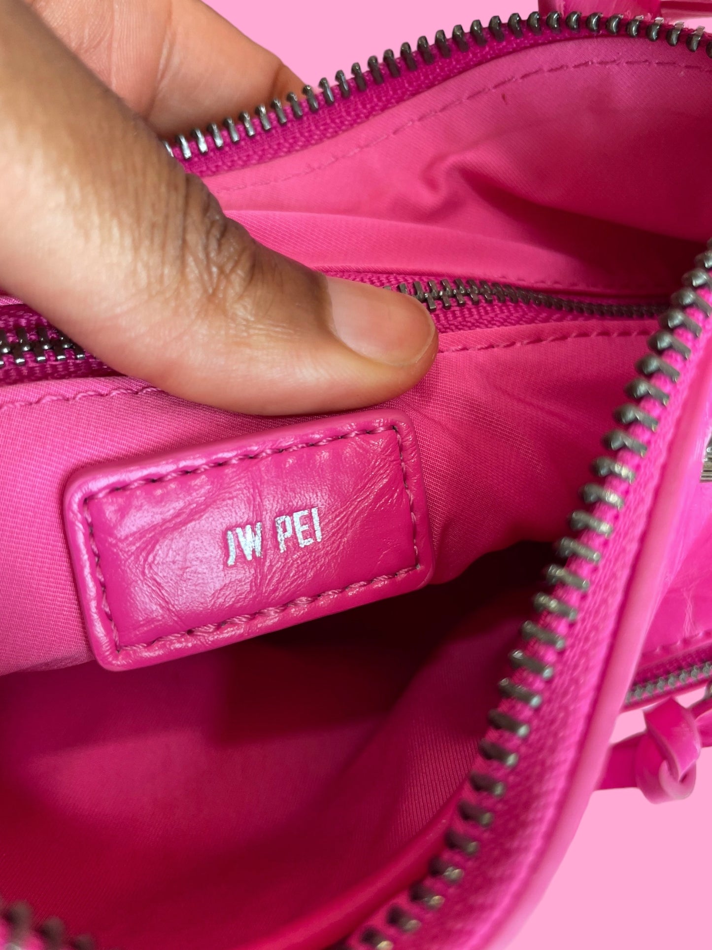 Pink JW PEI Tessa Shoulder Bag