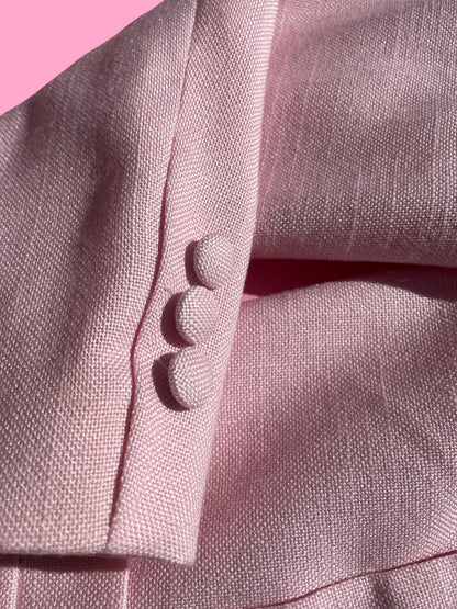 Reworked Vintage Pink Suit Set