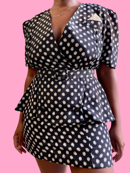 Vintage Polka Dot Dress