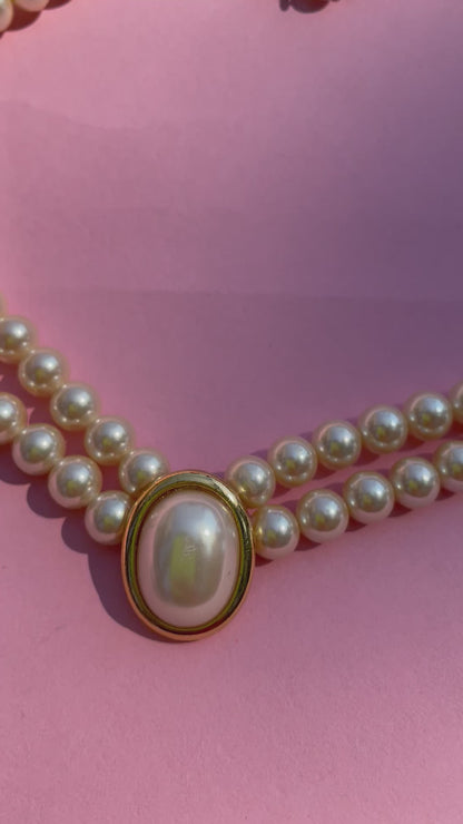 Vintage Pearl Choker