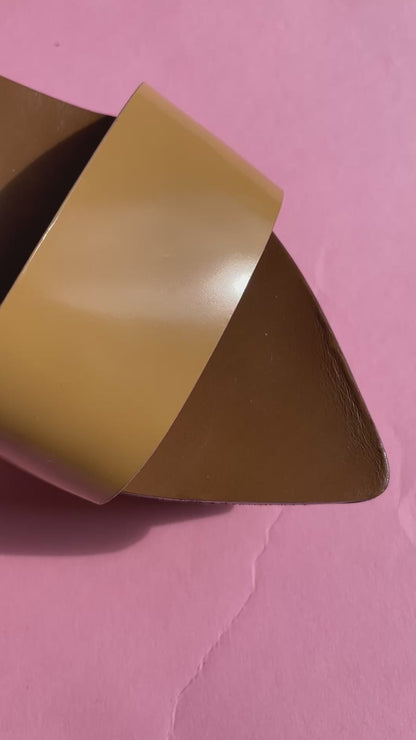 Marni Mirror Wood Wedges