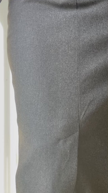 Grey Pencil Skirt