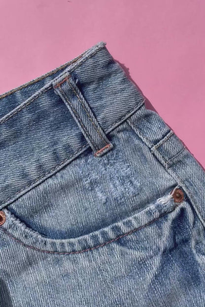 Denim Mini Y2K Skirt
