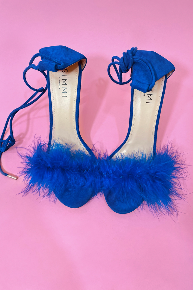 JustFab | Shoes | Electric Blue Heels | Poshmark